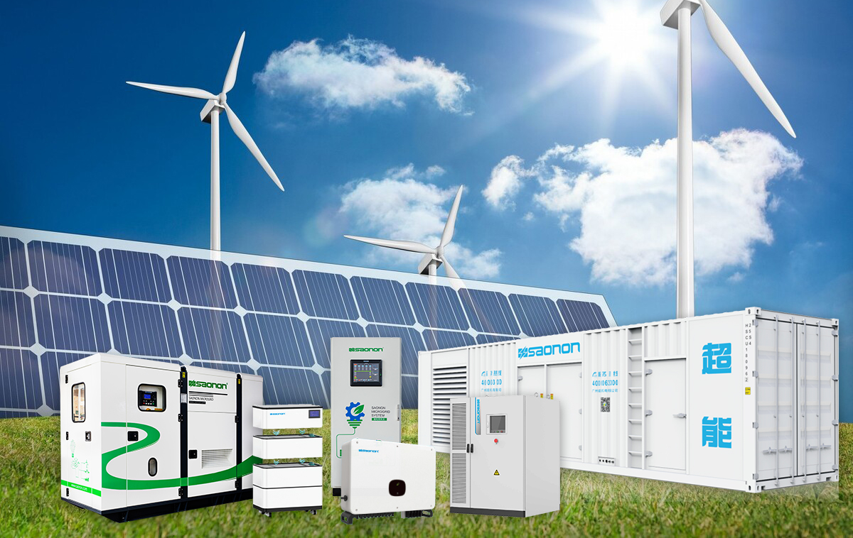 共赴零碳将来 | mg冰球突破豪华版“风-光-柴-储”微电网系统介绍