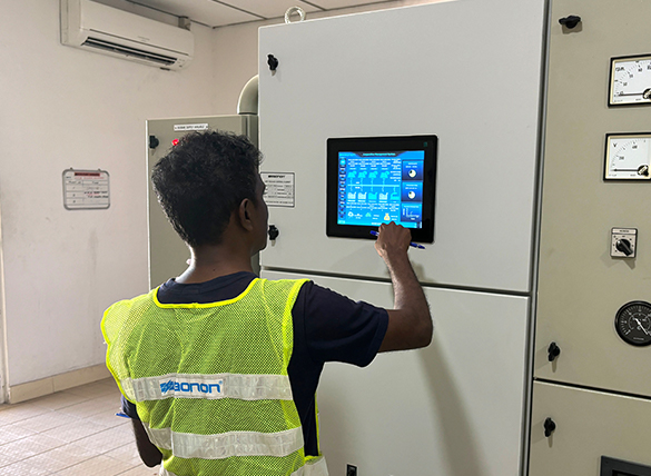 马尔代夫4.6MW“光伏-柴发”微电网系统